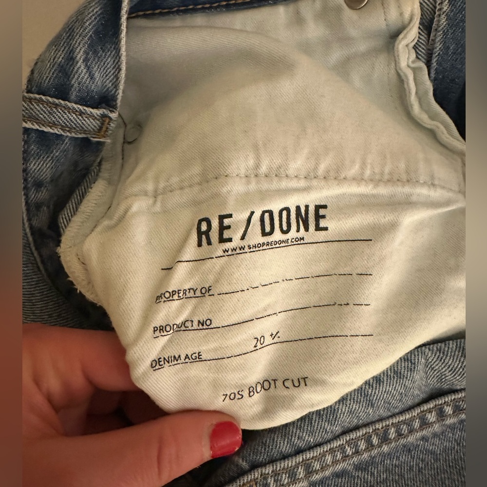 Re/Done 70’s Bootcut Jeans - Picture 9 of 9